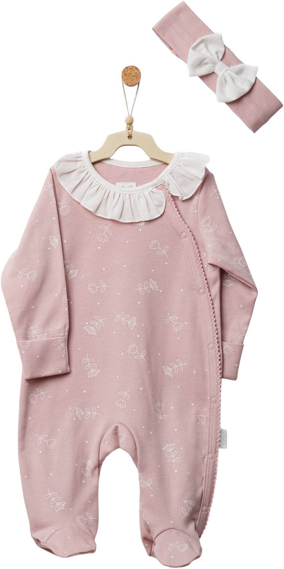 Overalls+headband, series ROYAL BABY