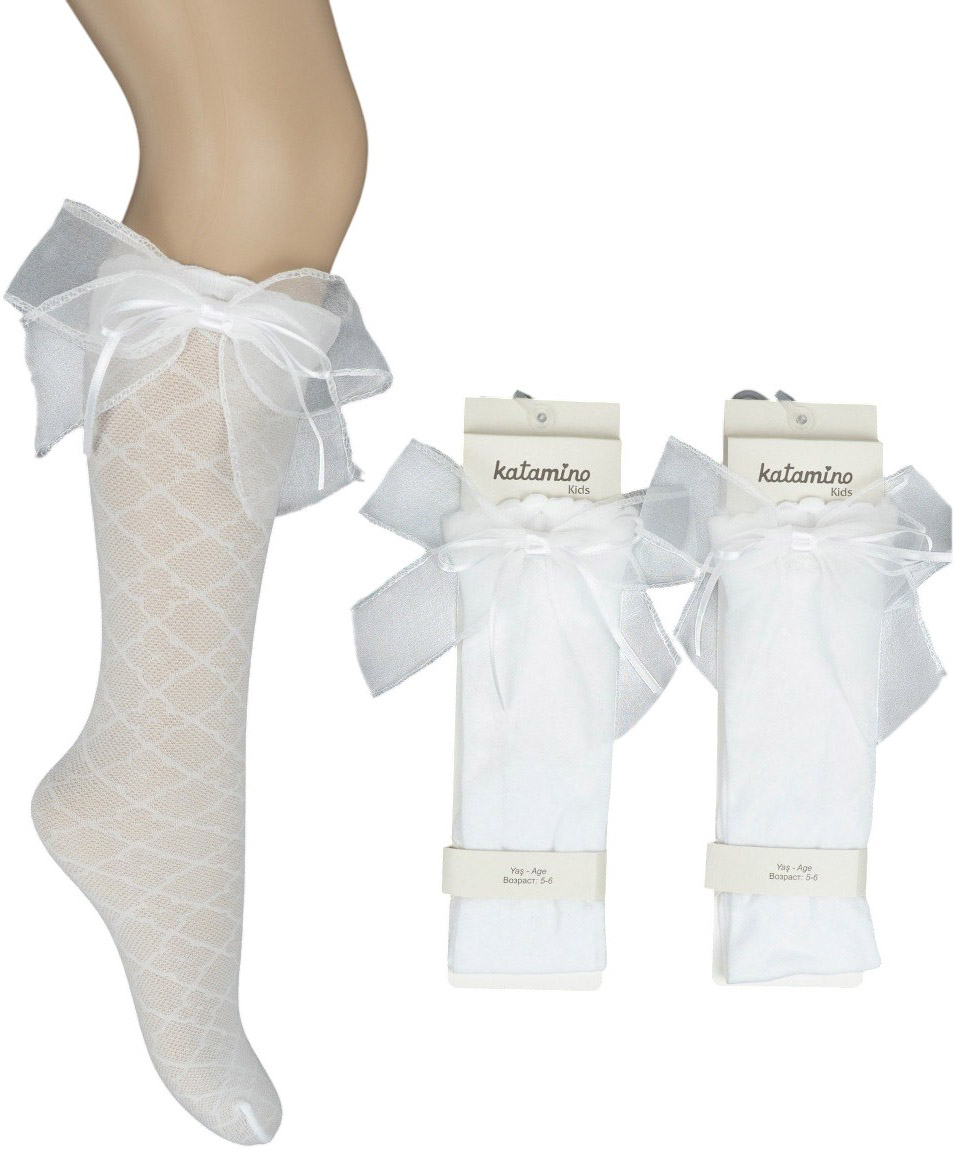 Knee high socks nylon Paloma