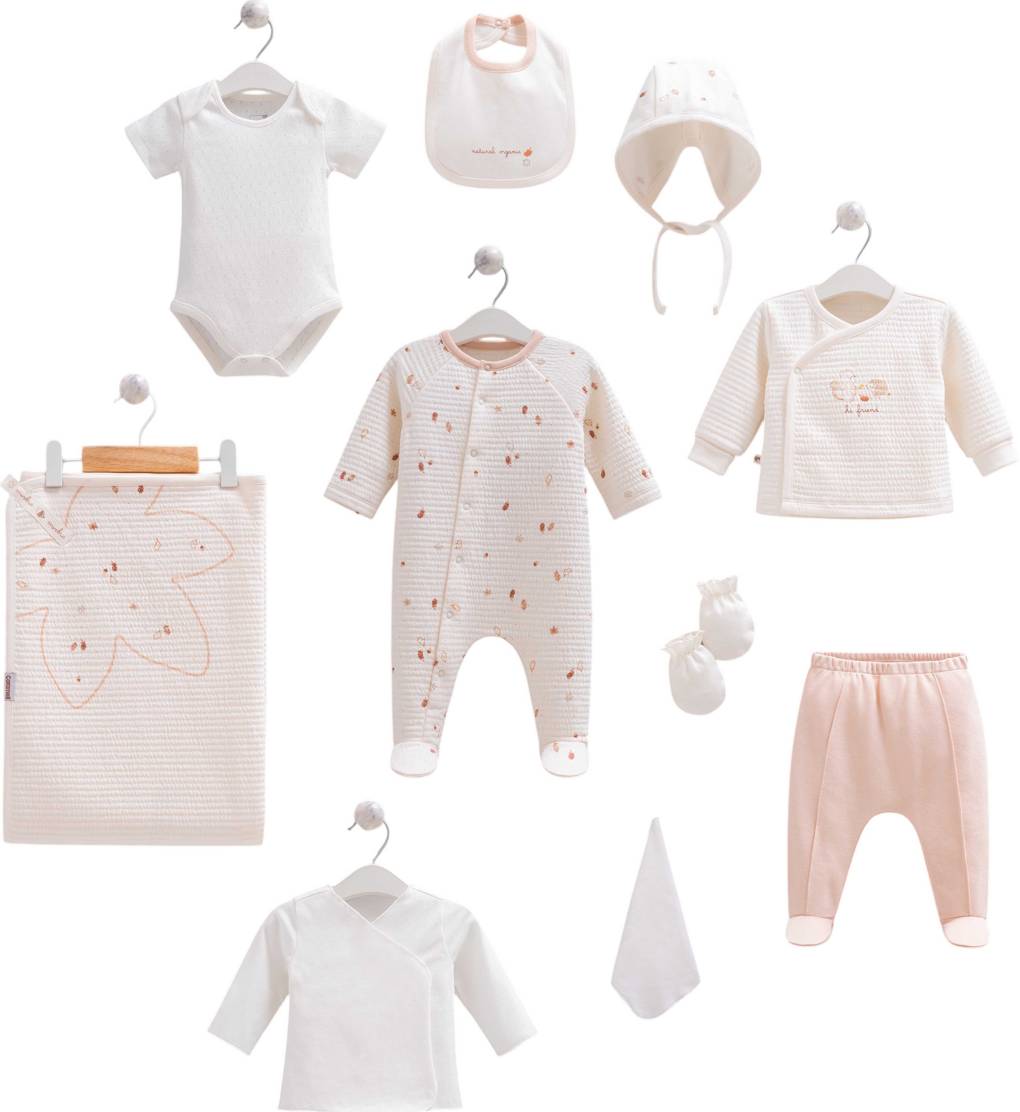 Set 10 items, series TINY ORGANIC BOY