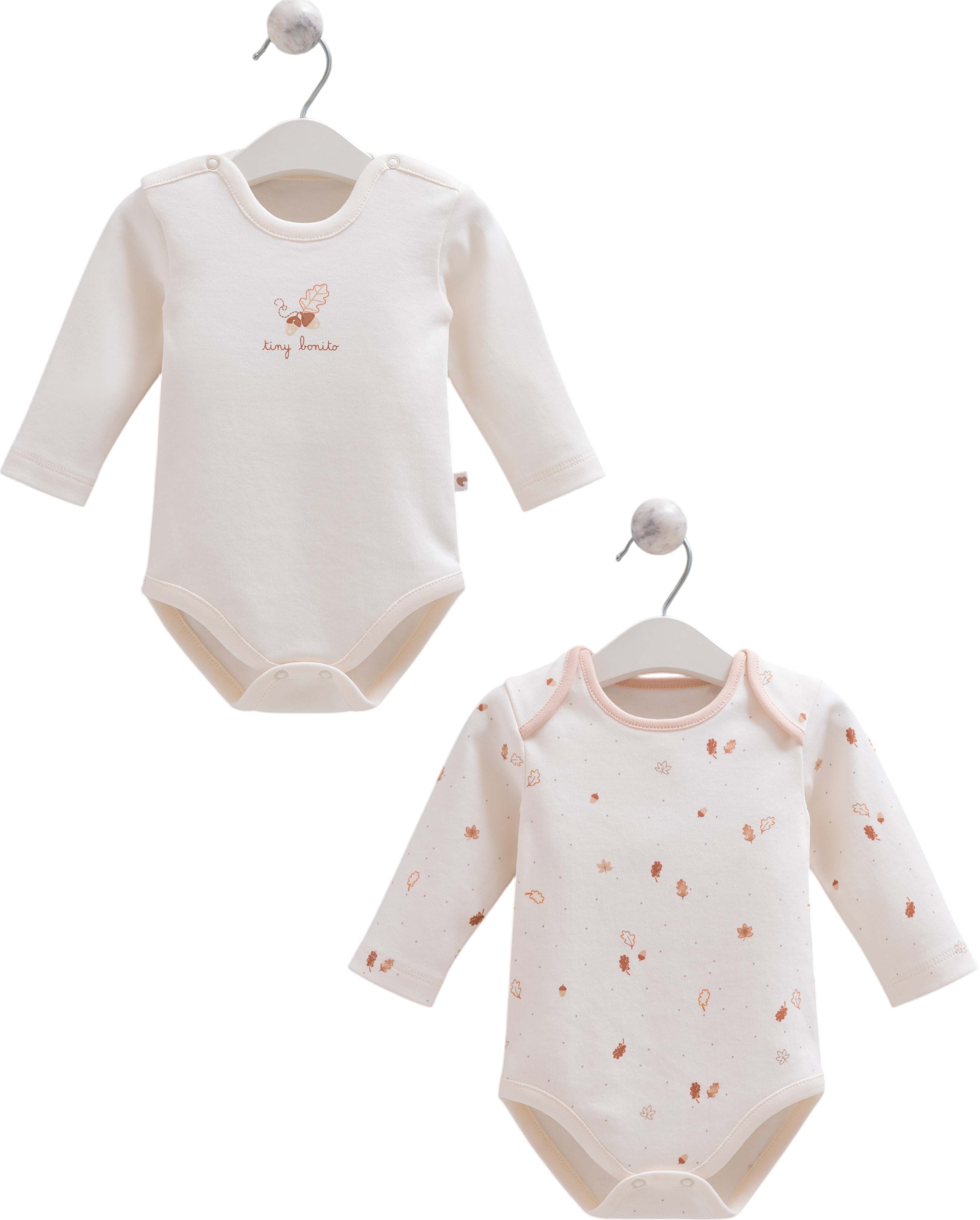 Body set 2pcs (pack of 4 sets), series TINY ORGANIC BOY Body set 2pcs (pack of 4 sets), series TINY ORGANIC BOY