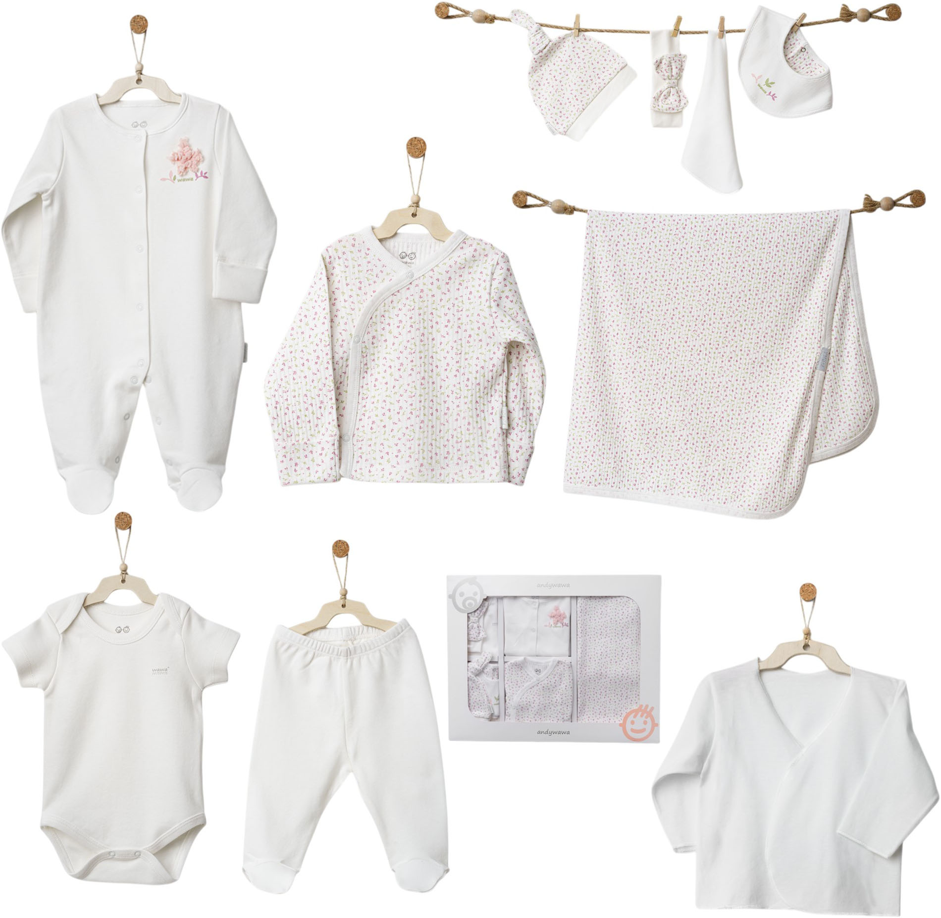 Set 10 items, series LITTLE AND LOVED Set 10 items, series LITTLE AND LOVED