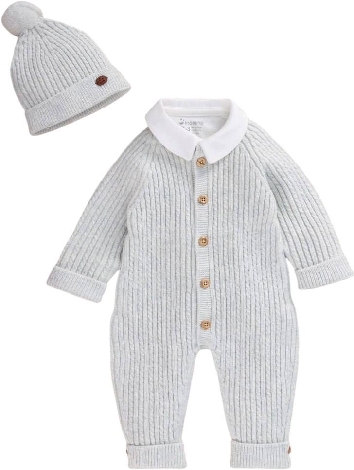 Set overalls+body+hat