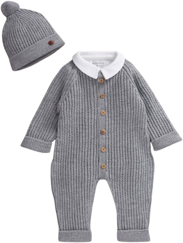 Set overalls+body+hat