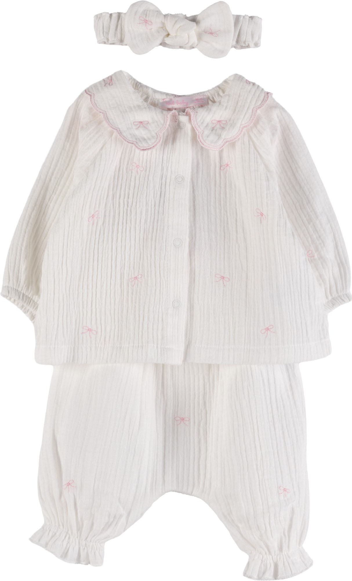 Set blouse+pants+headband