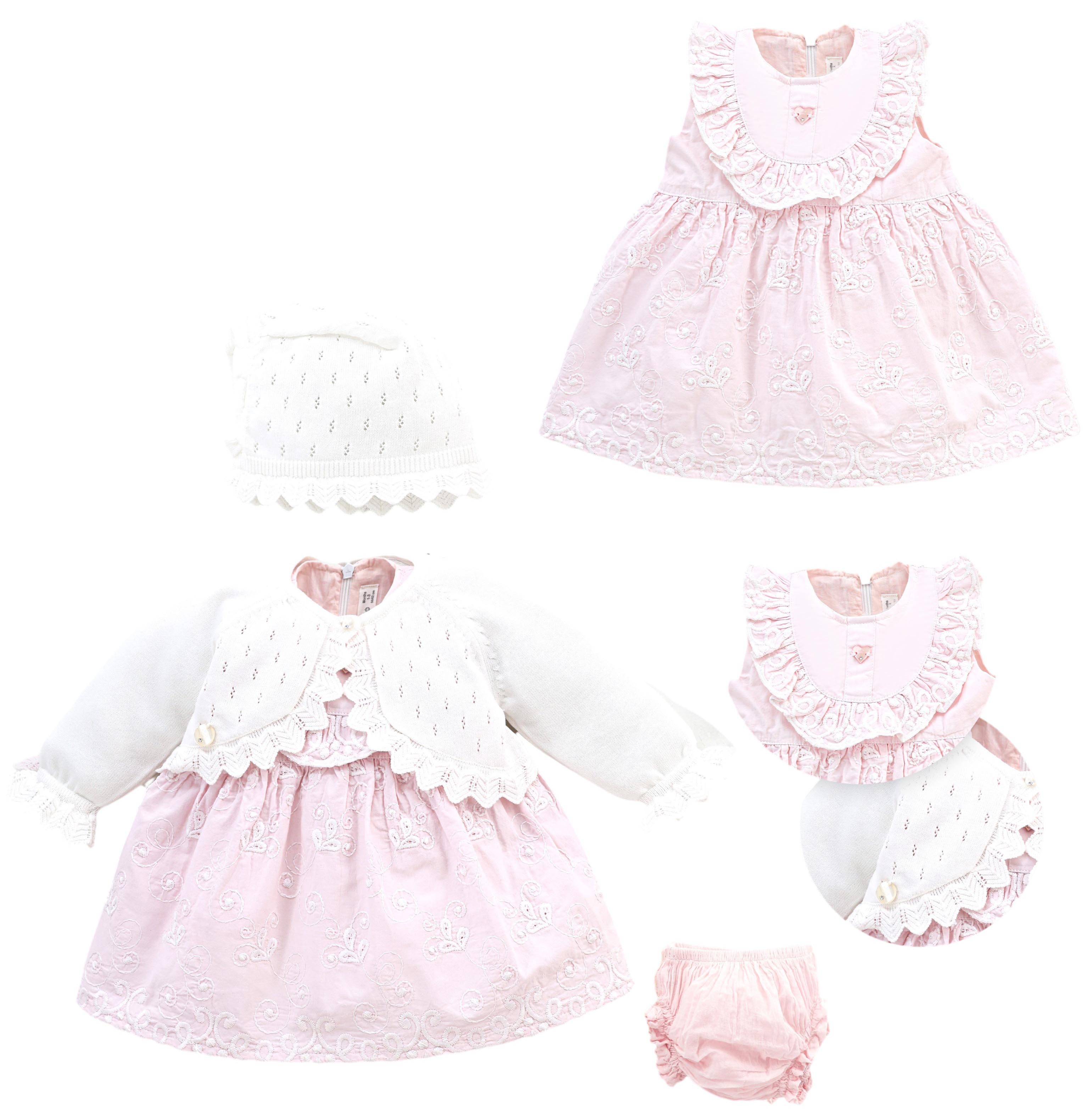 Set sweater+dress+hat+panties