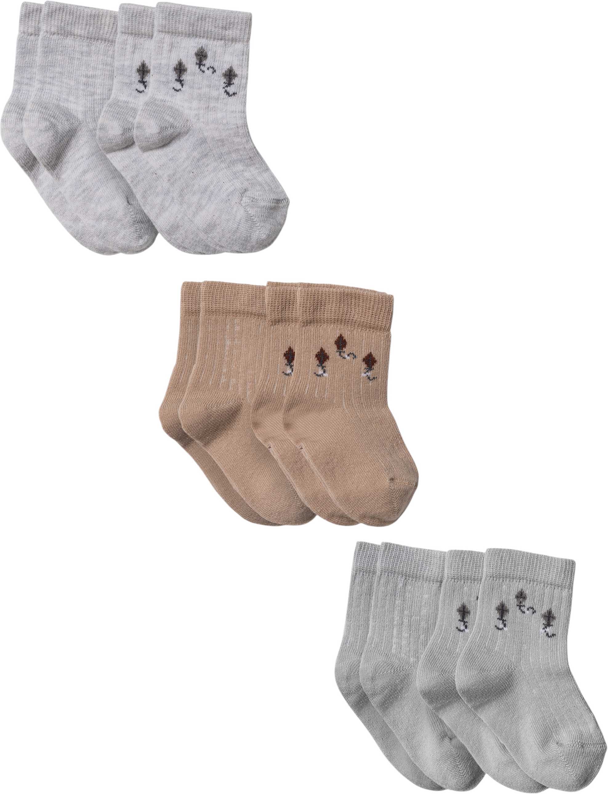Socks set 6 pairs (pack of 3 sets)
