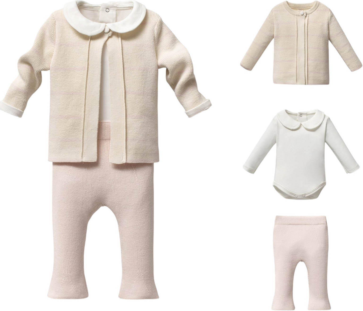 Set sweater+body+pants