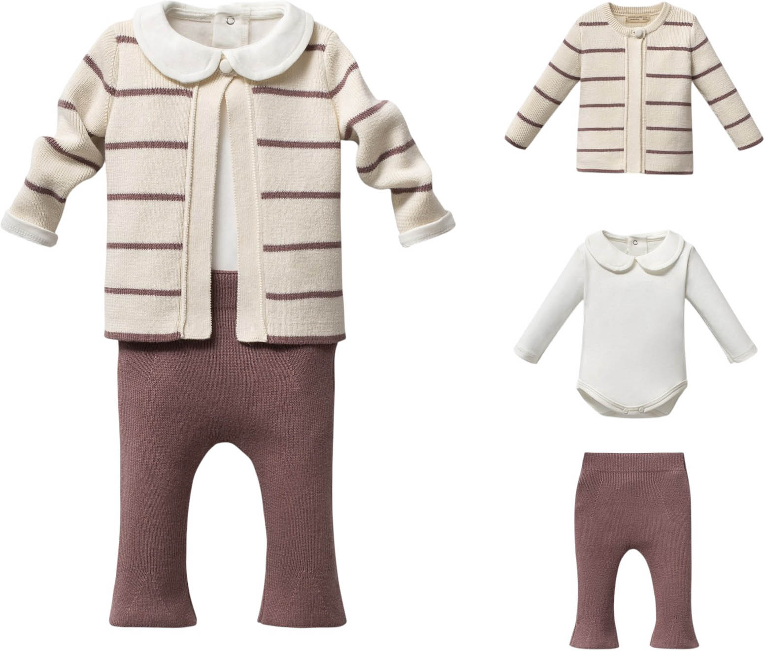 Set sweater+body+pants